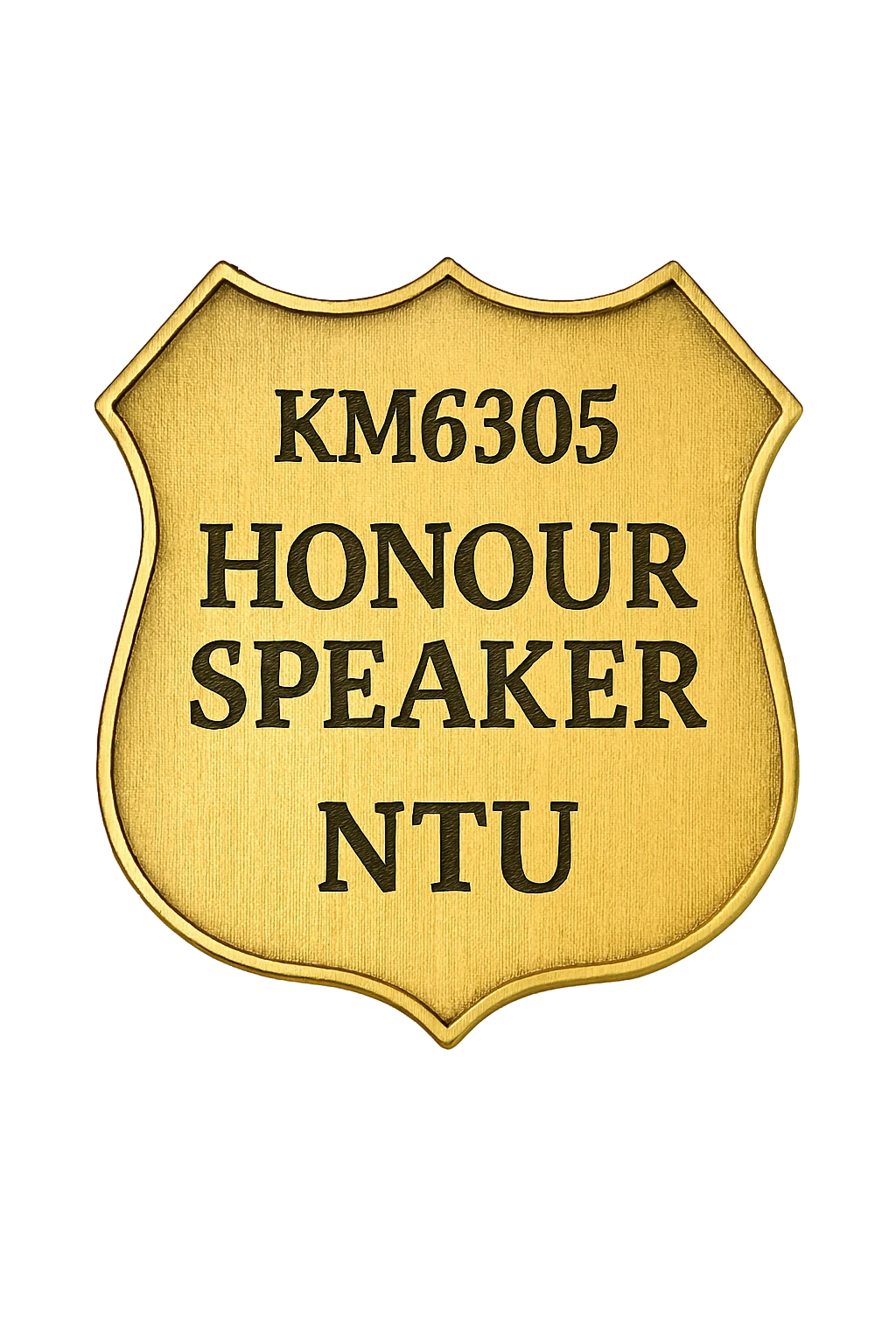 Honour Speaker Badge